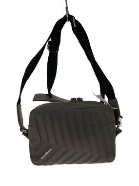Balenciaga CAR CAMERA BAG Leather Gray
